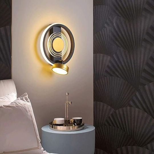 Lightplanet Φωτιστικό Τοίχου με Ενσωματωμένο LED και Φυσικό Λευκό Φως