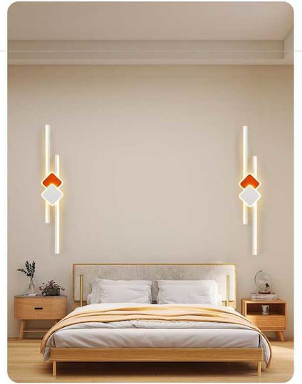 Lightplanet Φωτιστικό Τοίχου με Ενσωματωμένο LED Λευκό