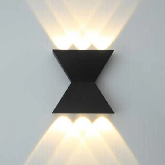 Lightplanet Lamp Wall with Integrated LED Black