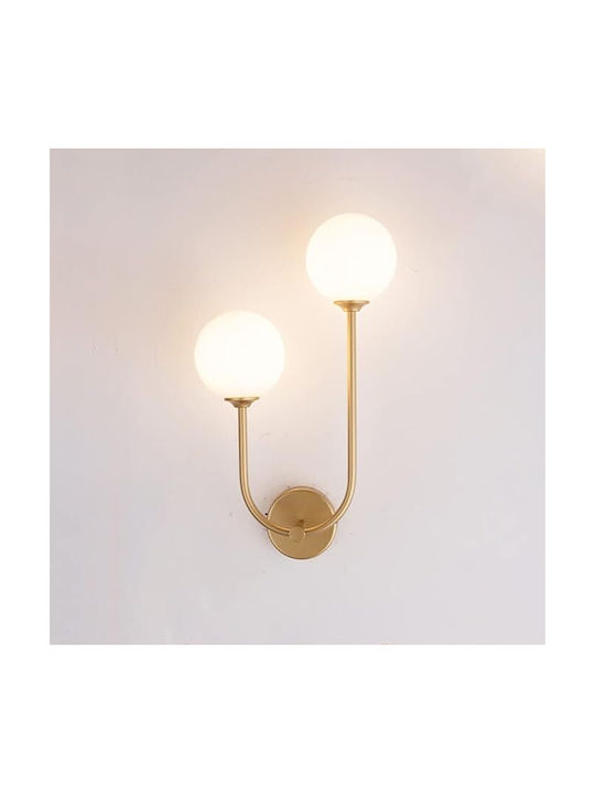 Lightplanet Lumină de Perete cu Soclu E14 Alb