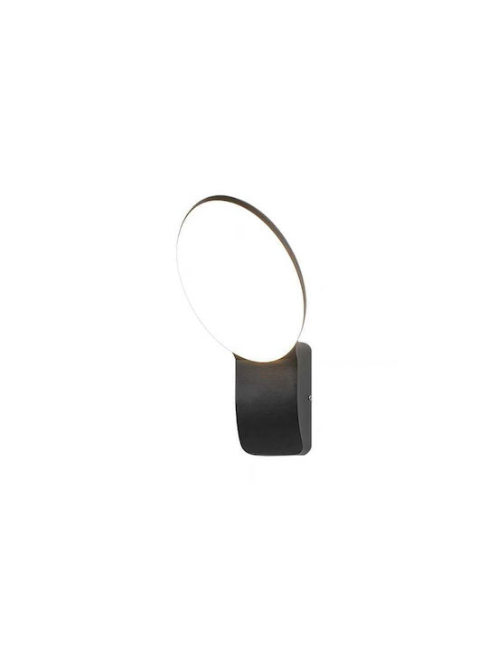 Lightplanet Modern Lumină de Perete cu LED Integrat și Lumină Alb Cald Negru