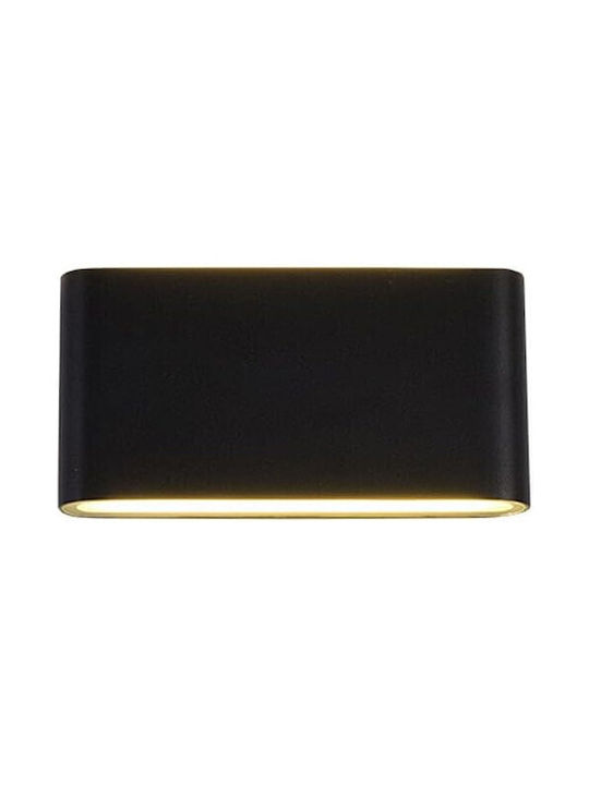 Lightplanet Modern Lumină de Perete cu LED Integrat și Lumină Alb Cald Negru