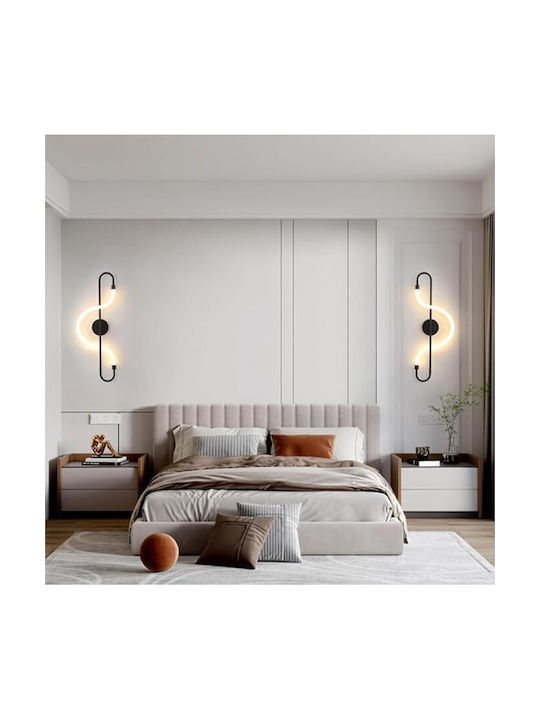 Lightplanet Φωτιστικό Τοίχου LED Μαύρο