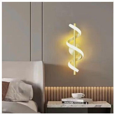 Lightplanet Modern Leuchte Wand mit Integrierter LED und Neutralweißes Licht Transparent