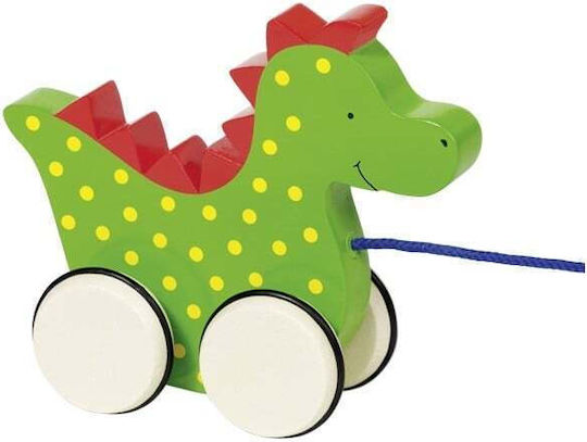 Goki Pull Along Wooden Baby Activity Toy