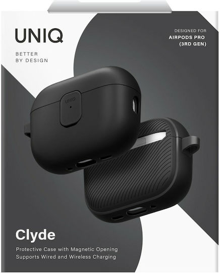 Uniq Clyde Case Silicone / Plastic in Gray color for Apple AirPods Pro