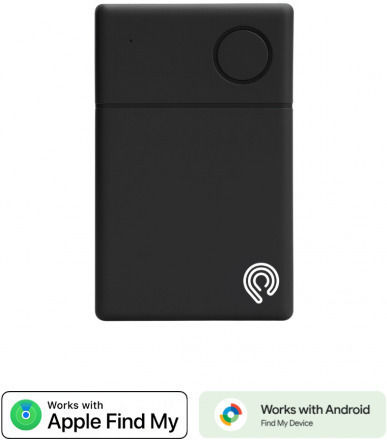 Hyperloq NeoCard Google Find Hub Black Rechargeable