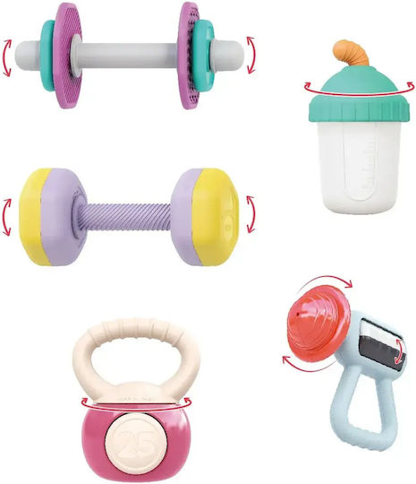 Hola Toys Jucărie Dentară Șobolan Pentru Dentiție 9 Bucăți