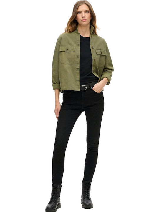 Women's Khaki Overshirt