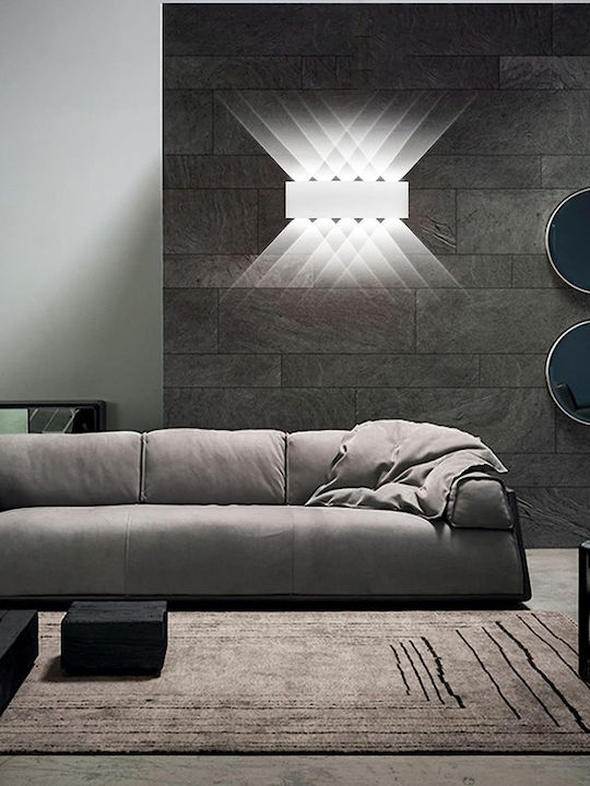 Lightplanet Стенно Външно Осветително Тяло LED IP65 12W