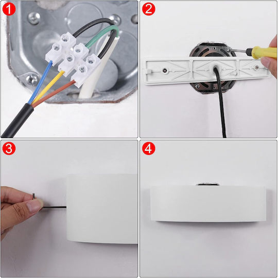Lightplanet Lumină de exterior montată pe perete LED IP65 12W