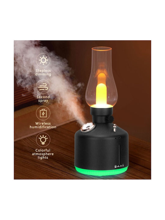 Lustră Decorativă Lumânare Negru