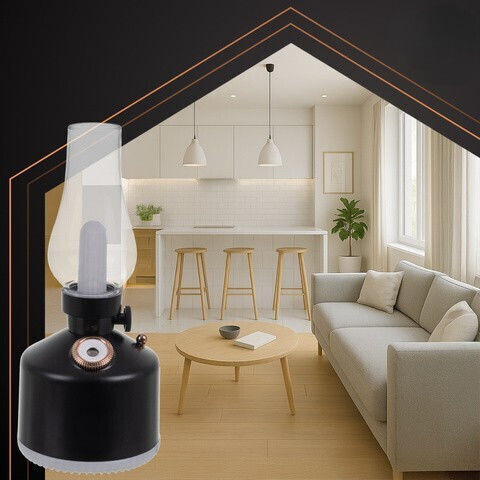 Decorative Lamp Wax Polish Black