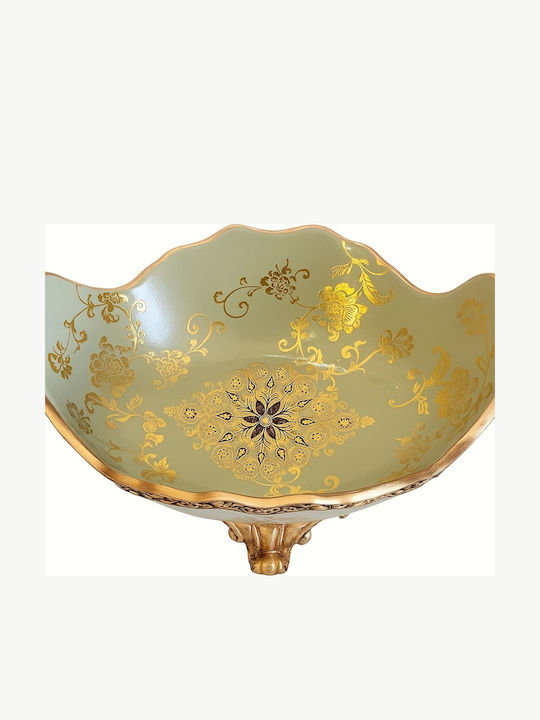 La Belle Maison Decorative Bowl Plastic Blue 36x21x22cm D1875