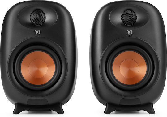 Audizio RS80 Αυτοενισχυόμενα Ηχεία με Bluetooth 160W (Ζεύγος) Γκρι