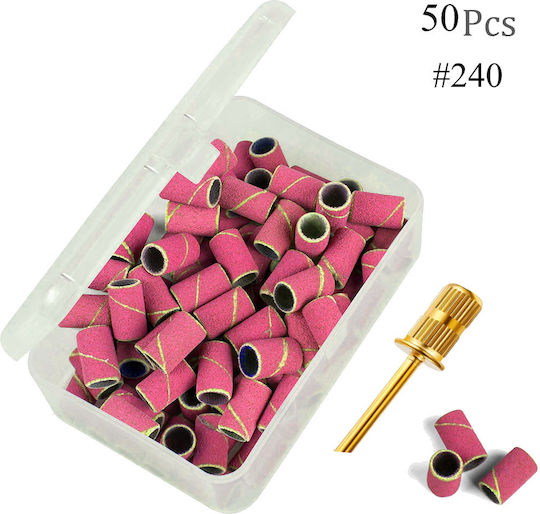 Set Nail Drill Pumice Bit with Barrel Head