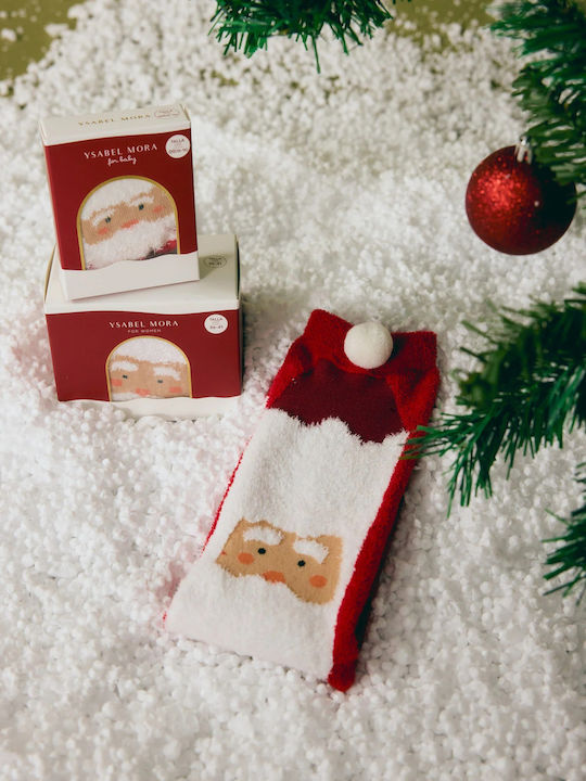 Ysabel Mora Kindersocken Rutschfest Red