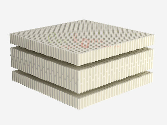 Dunlopillo King Size Ergonomic Mattress Latex 200x200x20cm
