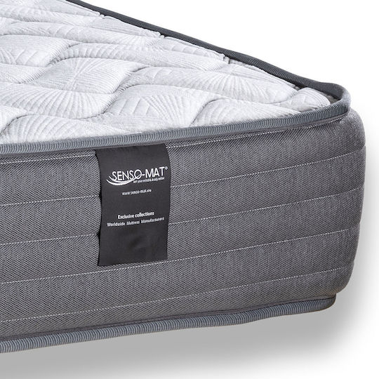 Senso-Mat Elysium Double Ergonomic Mattress Double-Sided 150x190x28cm with Independent Springs