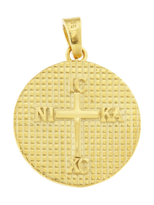 Pendant Constantine Coin Gold 9K Pendant Constantine Coin Gold 9K