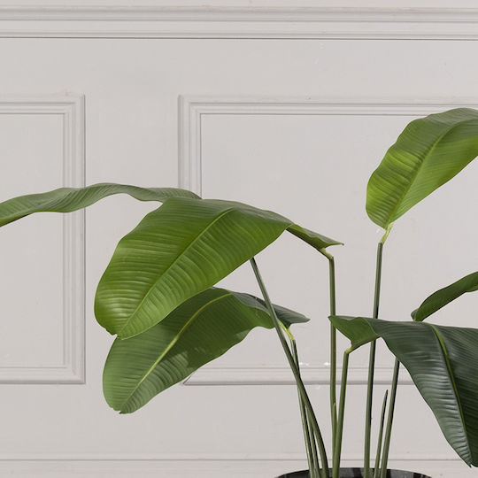 Spacegreen Copac Artificial Pasărea Paradisului "Strelitzia Nicolais" Verde 120 Cm