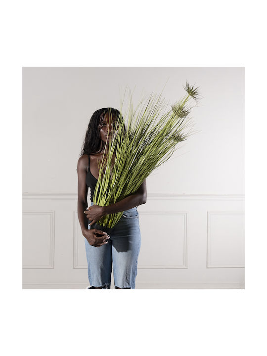 Spacegreen Artificial Plant Grass Papyrus Green 120 Cm