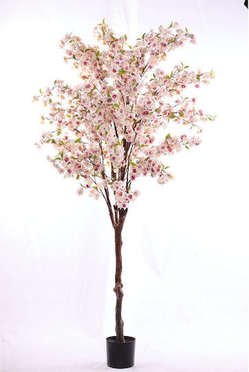 Künstlicher Baum für den Außenbereich Kirsche Rosa 220cm Supergreens