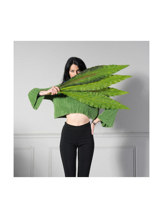 Artificial Decorative Branch Fern Leaf Green 86cm Supergreens