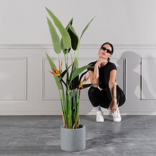 Künstlicher Baum für den Außenbereich Paradiesvogel Grün 140cm Supergreens