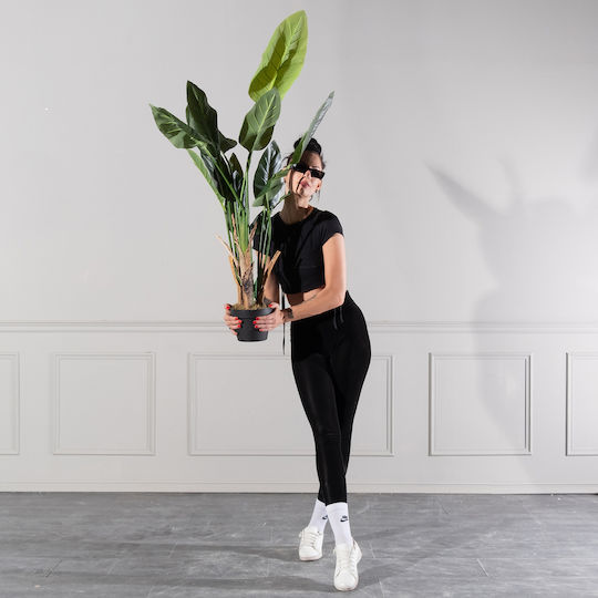 Künstlicher Baum für den Außenbereich Paradiesvogel Grün 140cm Supergreens