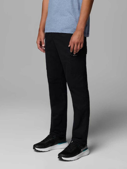 Trousers Cargo Elastic Black