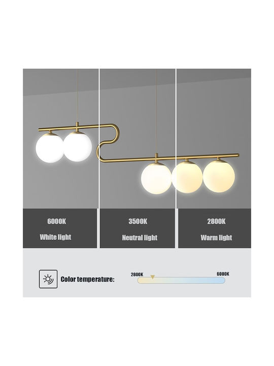 Lightplanet Lustră LED cu Alb Natural Lumină 100x100cm.