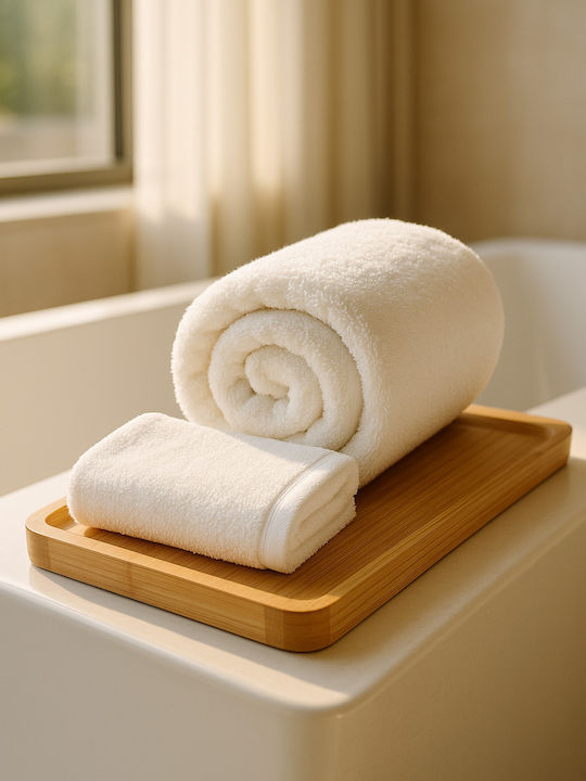 Madi Facecloth 50x90cm White Weight 550gr/m²