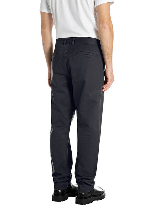 Pantaloni Chino cu Croială Normală Blue