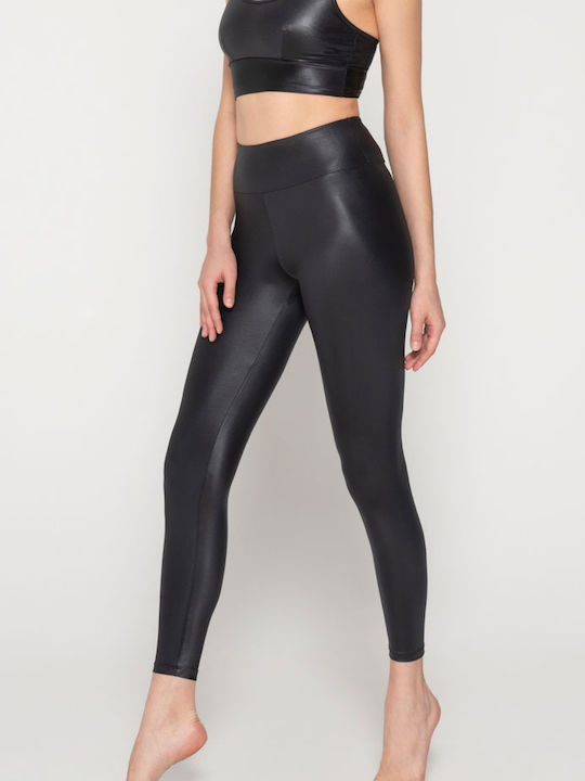 Women's Long Training Legging Black