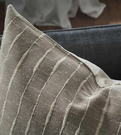 Gofis Home Διακοσμητική Μαξιλαροθήκη Opal Opal Grey 148/15 50x50εκ.