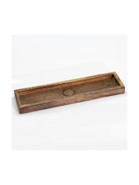 Wooden Holder for Fragrance Sticks & Zodiac Crystal Storage Case