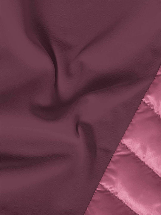 Γυναικείο Μπουφάν για Χειμώνα Purple