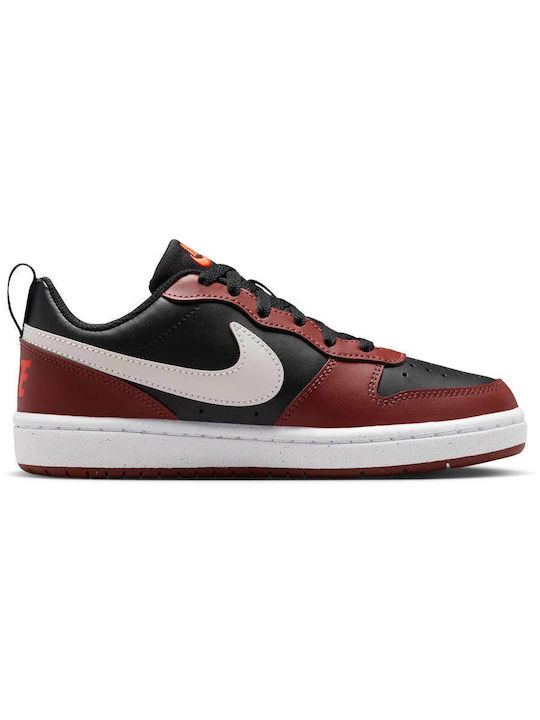 Court Borough Low Recraft Kids Sneakers Black