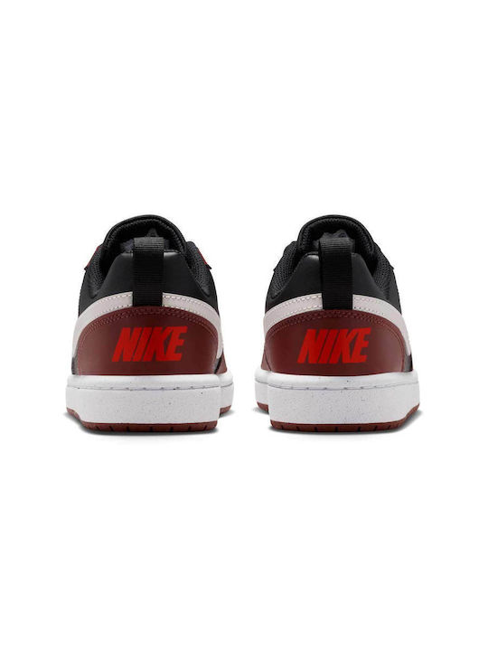 Court Borough Low Recraft Kids Sneakers Black