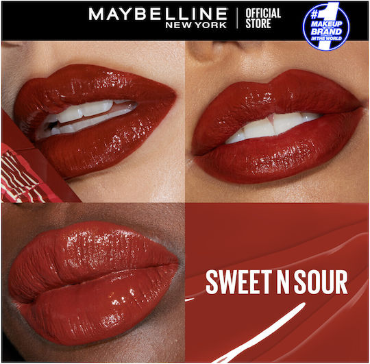 Maybelline Superstay Vinyl Ink Long Lasting Liquid Lipstick 190 Sweet N Sour 4.2ml