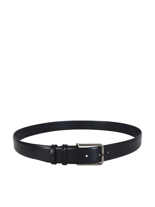 Men's Belt Leather Black