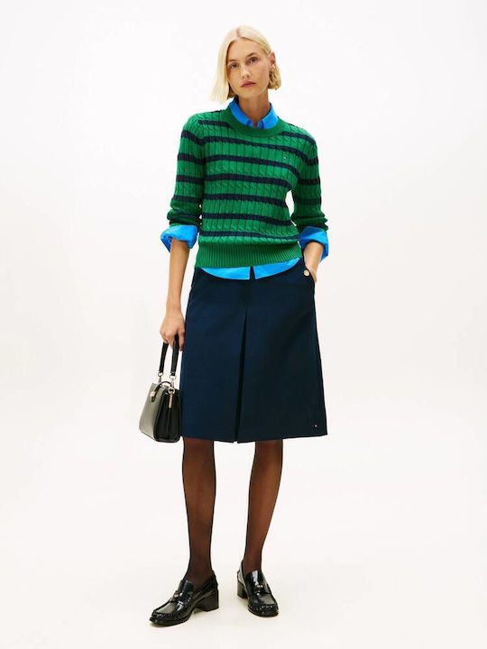 Midi Women's Skirt Blue