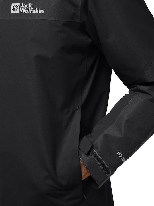 Jacket Waterproof and Windproof Black