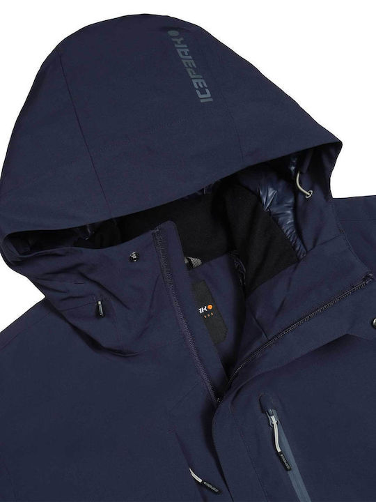 Jacke Wasserdicht und Winddicht Black