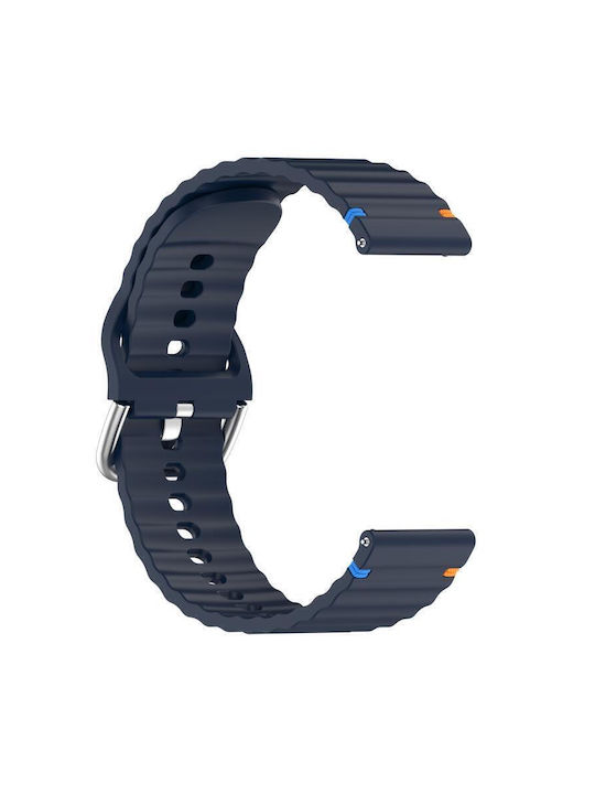 Каишка Силикон Син (Amazfit Bip 5)