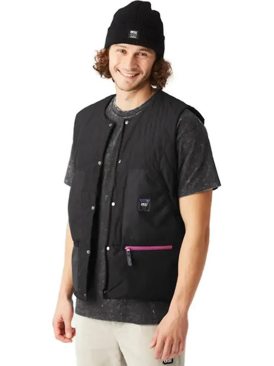 Sleeveless 3 in 1 Winter Jacket Puffer Waterproof Tofu Black