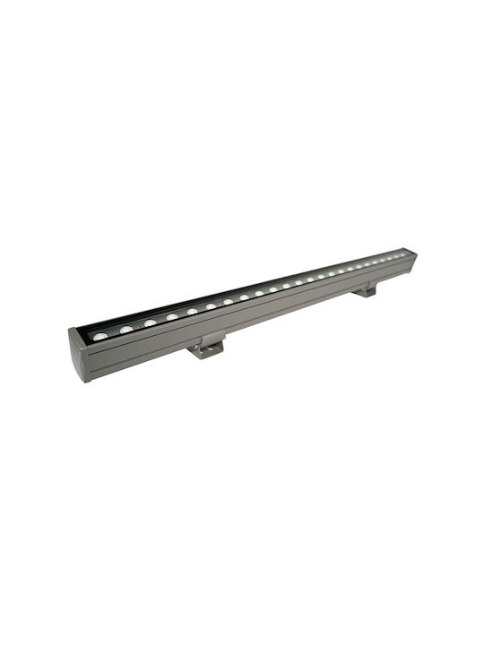 Fos Technologies Εξωτερικό Φωτιστικό LED Wall Washer 4W RGBW