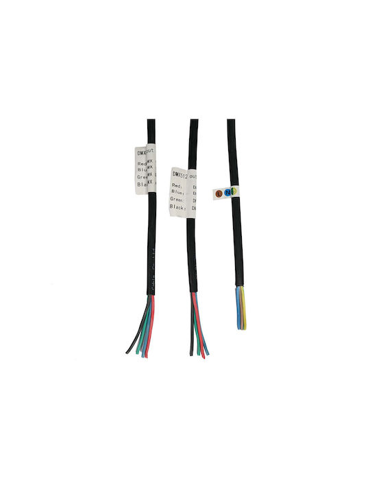 Fos Technologies Φωτιστικό Προβολάκι LED Εξωτερικού Χώρου 10W RGBW