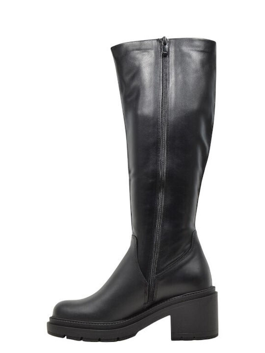 Leather Women's Boots Black